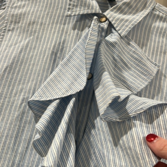 Lauren Jeans Co button down striped
Blouse - EUC - M- - Picture 6 of 11